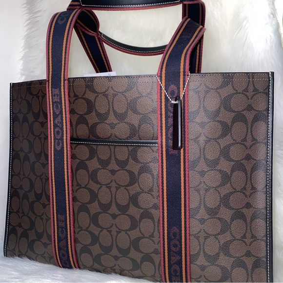 Coach Handbags - Coach Signature Large Smith Tote bag New